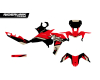 KIT DECO HONDA AFRICA TWIN TAK RED 2
