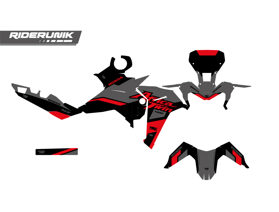 KIT DECO HONDA AFRICA TWIN TAK BLACK 2
