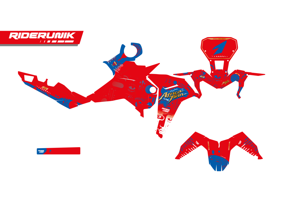 KIT DECO HONDA AFRICA TWIN FRIK RED 2