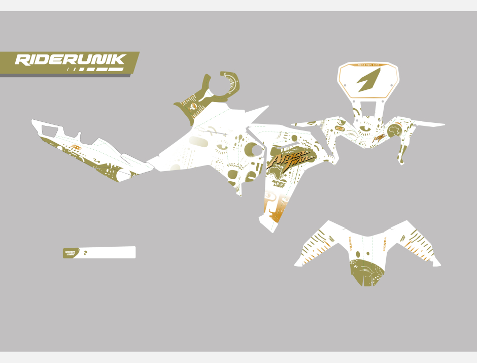 KIT DECO HONDA AFRICA TWIN FRIK WHITE 2