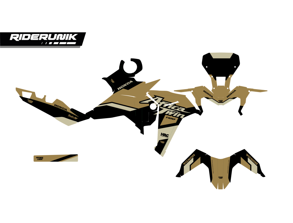 KIT DECO HONDA AFRICA TWIN TAK SAND 2