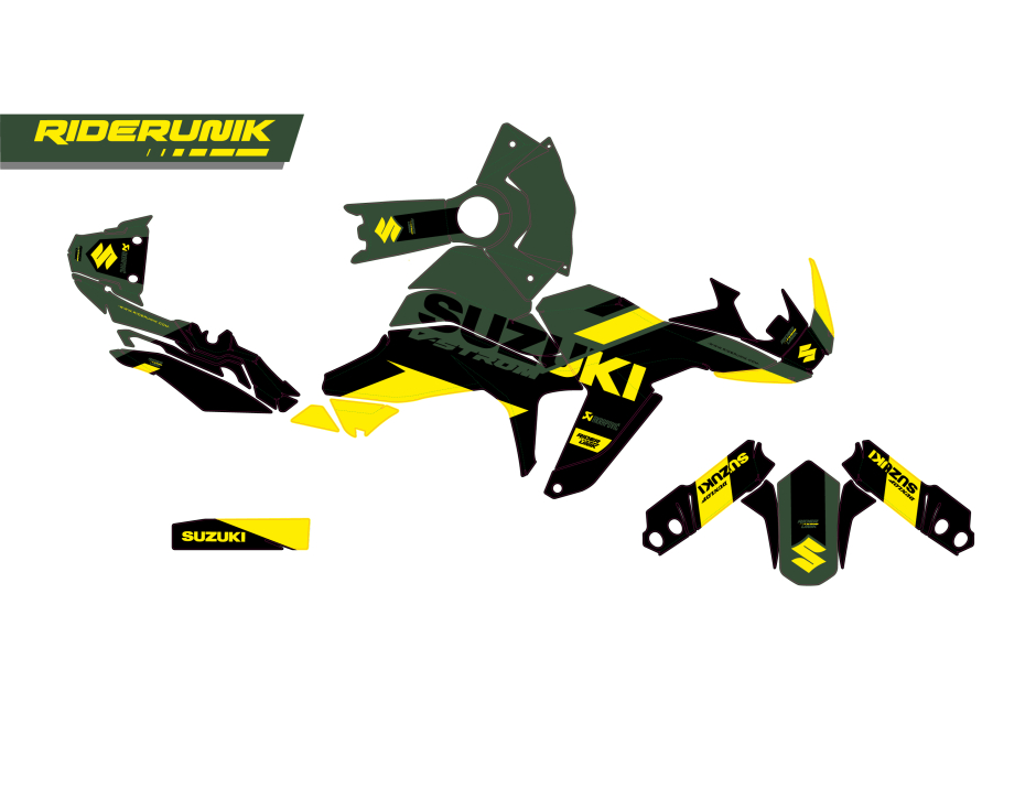 KIT DECO SUZUKI 800 V-STROM LITE KAKI 2