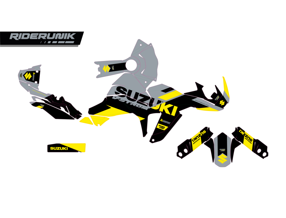 KIT DECO SUZUKI 800 V-STROM LITE GREY 2