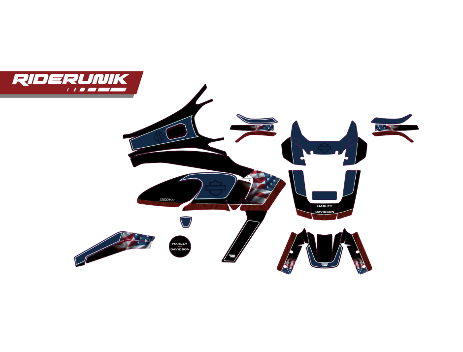 KIT DECO PAN AMERICA 1250 IRON 2