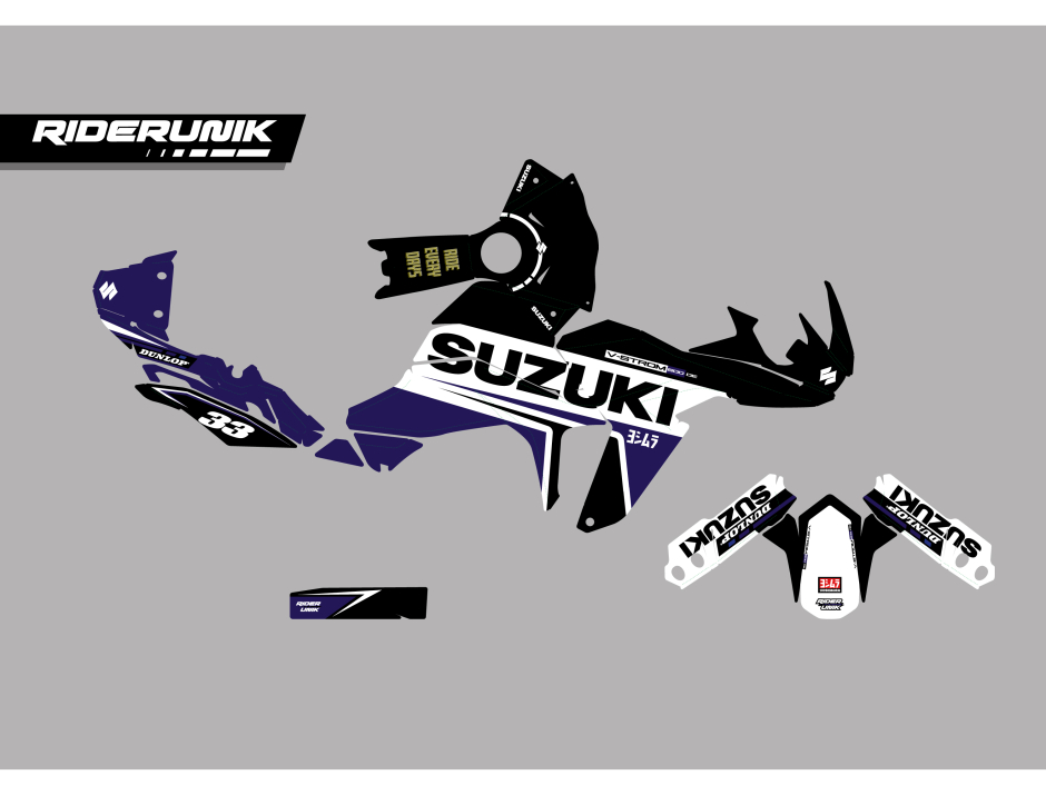 KIT DECO SUZUKI 800 V-STROM EXP WHITE 2