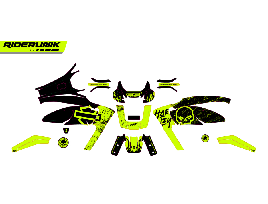 KIT DECO PAN AMERICA 1250 CALIF FLUO 2