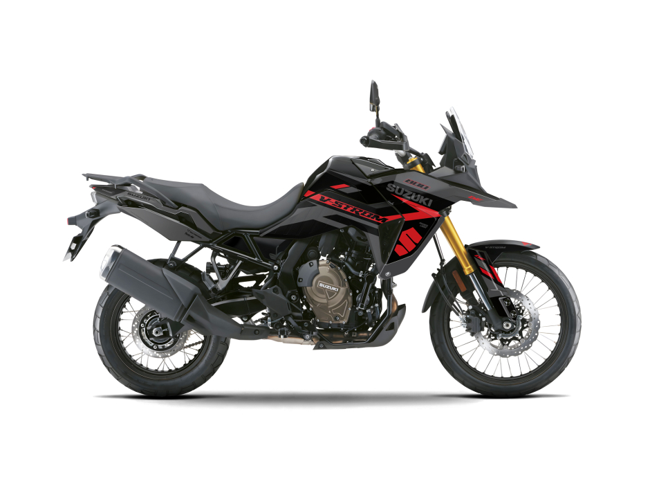 KIT DECO SUZUKI 800 V-STROM RAZOR BLACK RED 1
