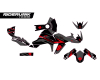 KIT DECO SUZUKI 800 V-STROM RAZOR BLACK RED 2