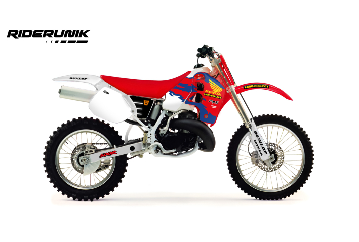 KIT DECO MOTOCROSS CR MCGRATH BLEUE