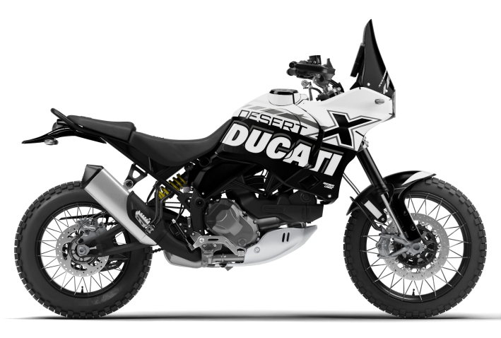 KIT DECO DUCATI DESERT X KRIMO WHITE
