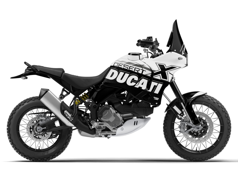 KIT DECO DUCATI DESERT X KRIMO WHITE 1