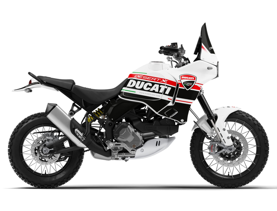KIT DECO DUCATI DESERT X CHERRY 1