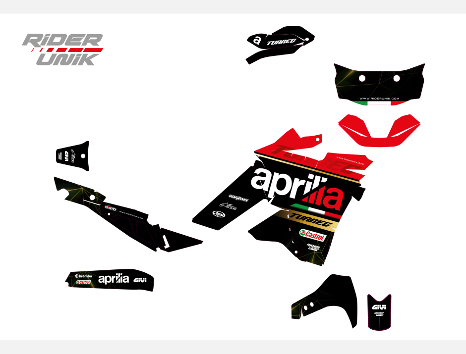 KIT DECO APRILIA TUAREG DEZ 2
