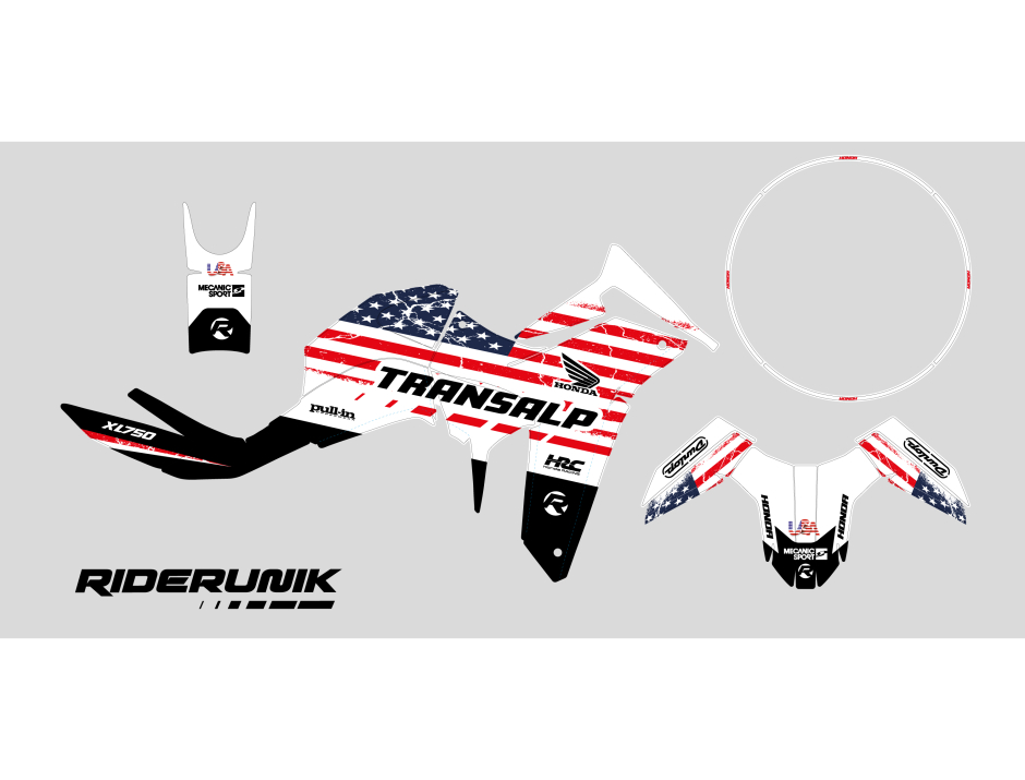 KIT DECO HONDA XL 750 TRANSALP INAYA USA 2