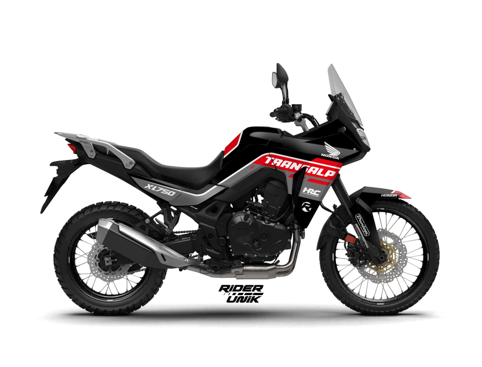 KIT DECO HONDA XL 750 TRANSALP INAYA ROUGE 1