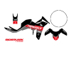 KIT DECO HONDA XL 750 TRANSALP INAYA ROUGE 2