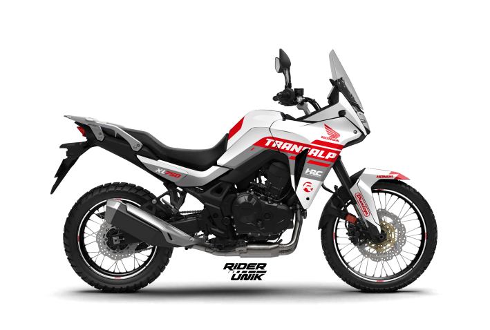 KIT DECO HONDA XL 750 TRANSALP INAYA BLANC ROUGE