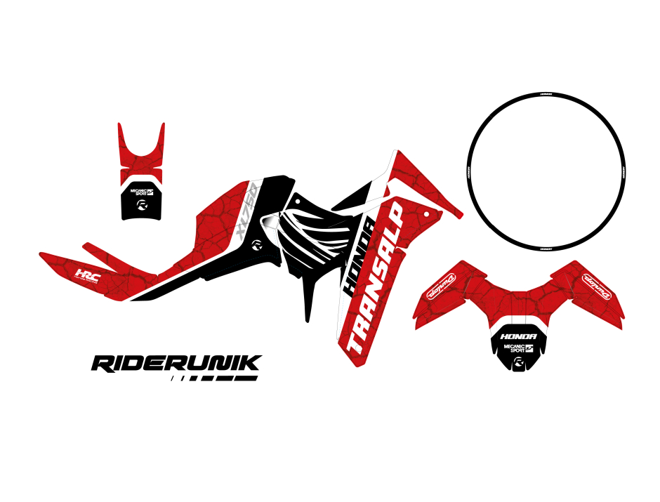 KIT DECO HONDA XL 750 TRANSALP KOUD 2
