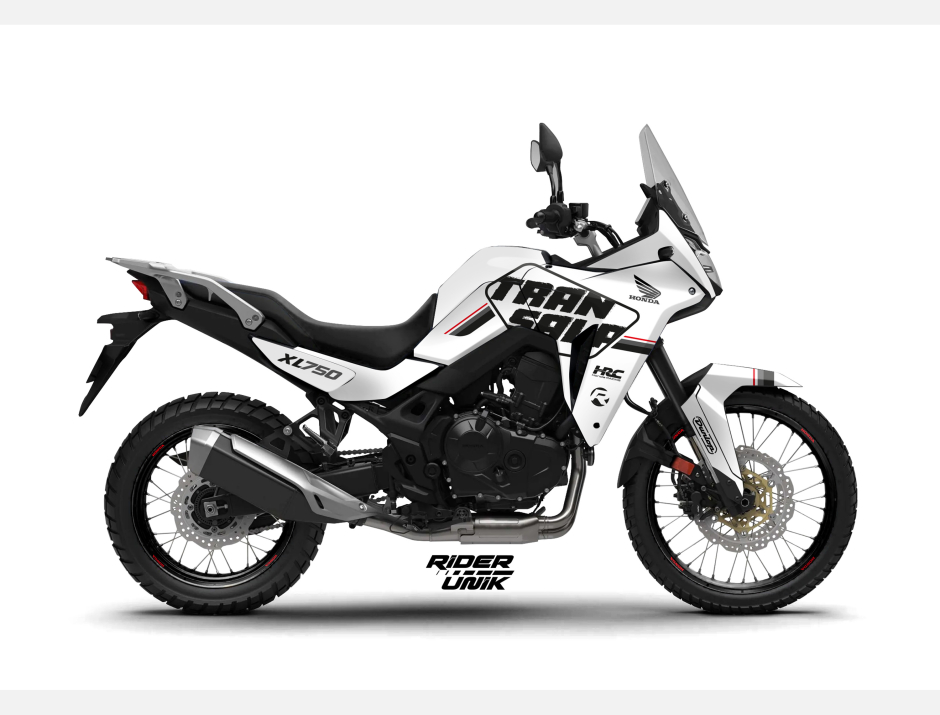 KIT DECO HONDA XL 750 TRANSALP MART BLANC 1