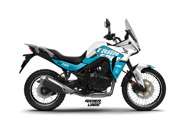 KIT DECO HONDA XL 750 TRANSALP MART BLEU