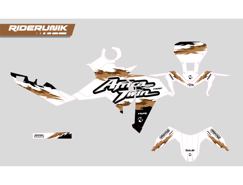 KIT DECO HONDA AFRICA TWIN BEYOZ SAND 2