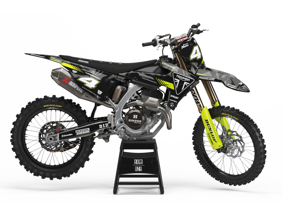 KIT DECO MOTOCROSS TRIUMPH JIZRY BLACK 1