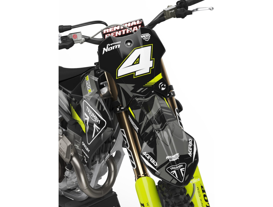 KIT DECO MOTOCROSS TRIUMPH JIZRY BLACK 3