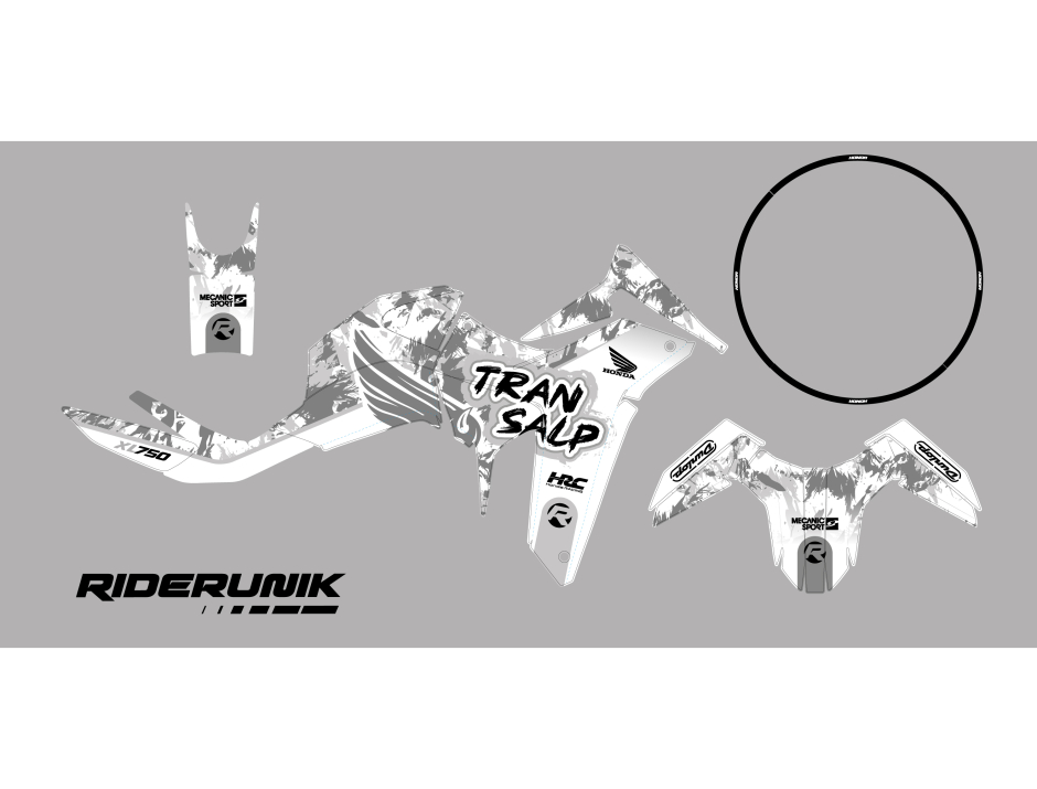 KIT DECO HONDA XL 750 TRANSALP RIM 2