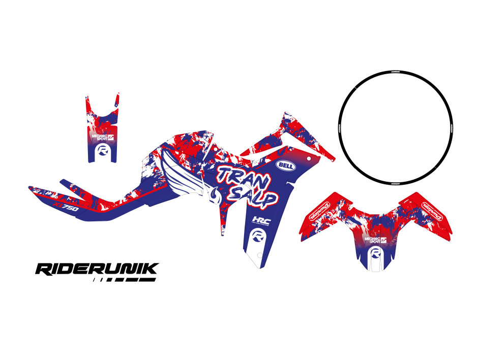 KIT DECO HONDA XL 750 TRANSALP RIM USA 2