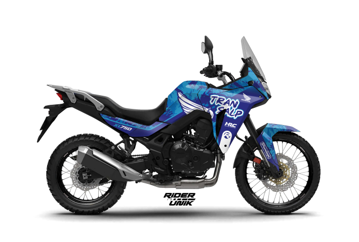 KIT DECO HONDA XL 750 TRANSALP RIM BLEUE