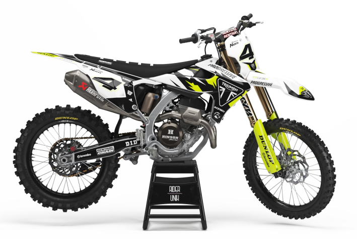 KIT DECO MOTOCROSS TRIUMPH COLO