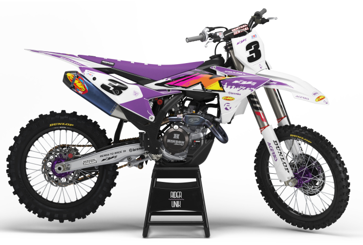 KIT DECO MOTOCROSS KTM CLIFF WHITE