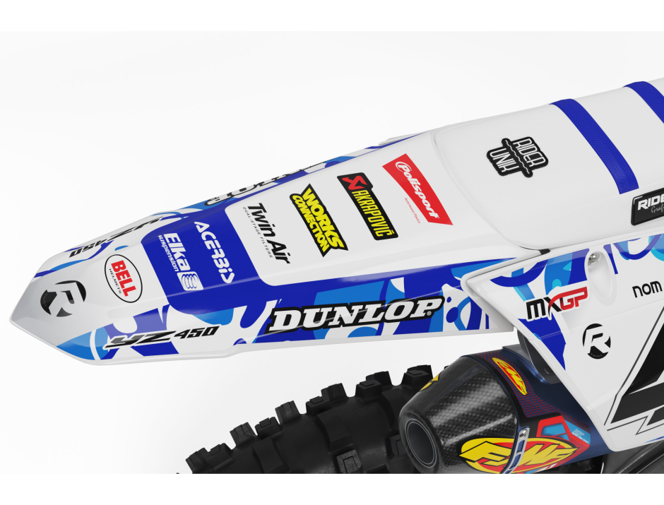 KIT DECO MOTOCROSS YZ/YZF CHWEB BLUE 2