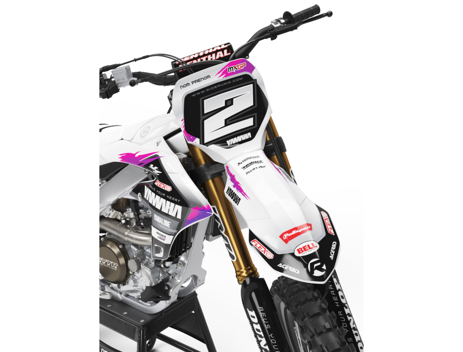 KIT DECO MOTOCROSS YZ/YZF DINERO WHITE 3