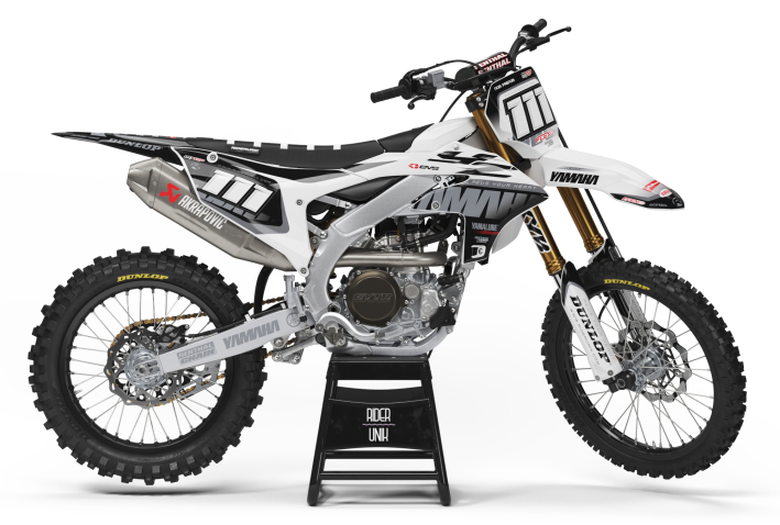 KIT DECO MOTOCROSS YZ/YZF PAZZI WHITE