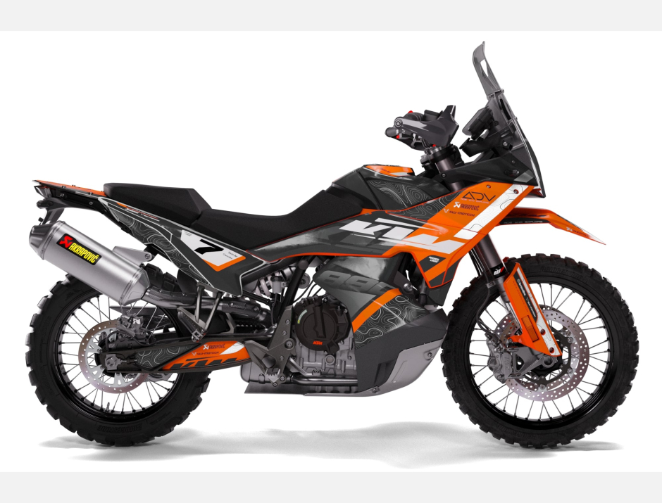KIT DECO KTM ADVENTURE TOPO GREY 1