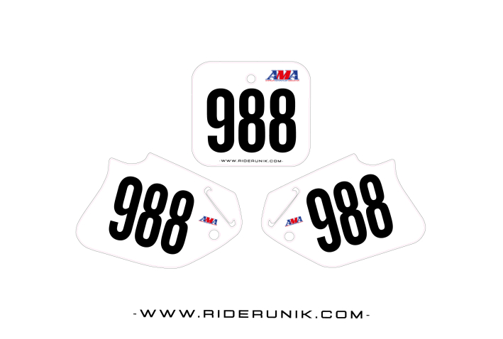 KIT DECO FONDS DE PLAQUES HONDA VINTAGE