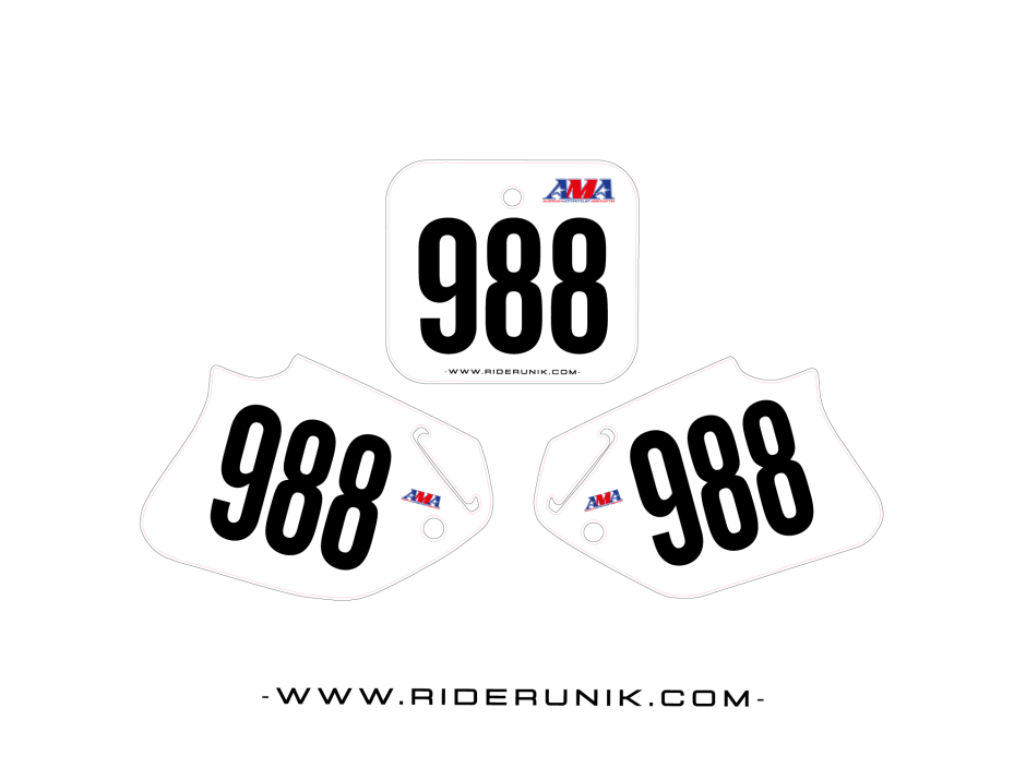 KIT DECO FONDS DE PLAQUES HONDA VINTAGE 1