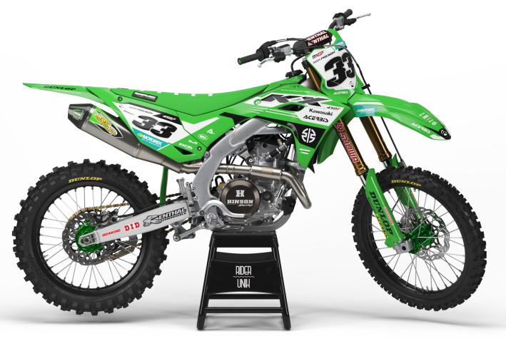 KIT DECO MOTOCROSS KAWASAKI KX/KXF LOOK