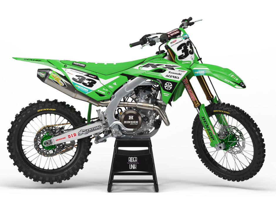 KIT DECO MOTOCROSS KAWASAKI KX/KXF LOOK 1