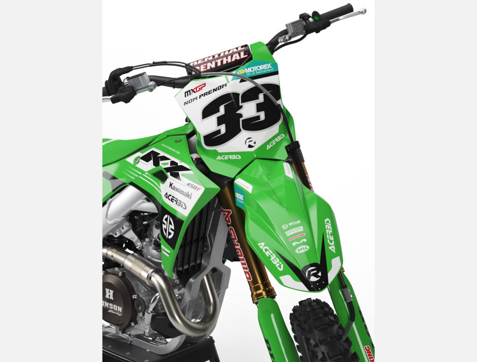 KIT DECO MOTOCROSS KAWASAKI KX/KXF LOOK 3
