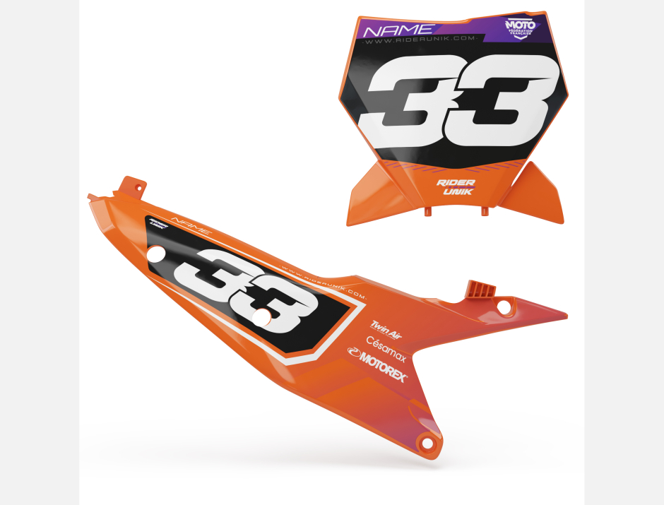 KIT DECO FONDS DE PLAQUES SX/SX-F TALK 1