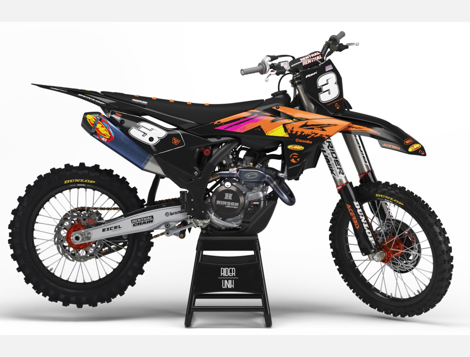 KIT DECO MOTOCROSS SX/SX-F CLIFF BLACK 1