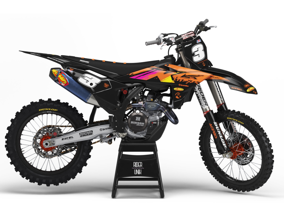 KIT DECO MOTOCROSS SX/SX-F CLIFF BLACK 1