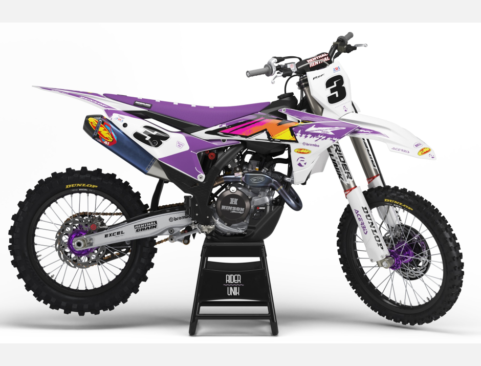 KIT DECO MOTOCROSS KTM CLIFF WHITE 1