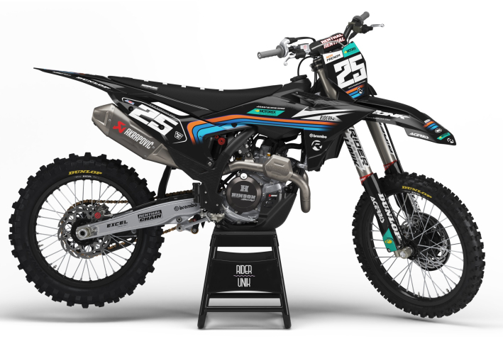 KIT DECO MOTOCROSS SX/SX-F CROFT BLACK