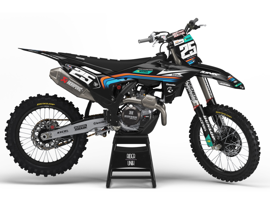 KIT DECO MOTOCROSS SX/SX-F CROFT BLACK 1