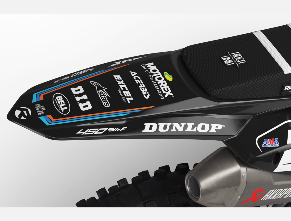 KIT DECO MOTOCROSS SX/SX-F CROFT BLACK 2