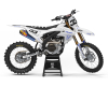 KIT DECO MOTOCROSS YZ/YZF TALK WHITE 1