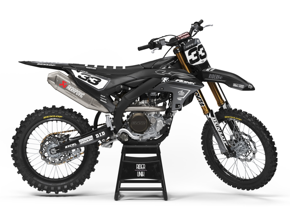 KIT DECO MOTOCROSS YZ/YZF TALK BLACK 1